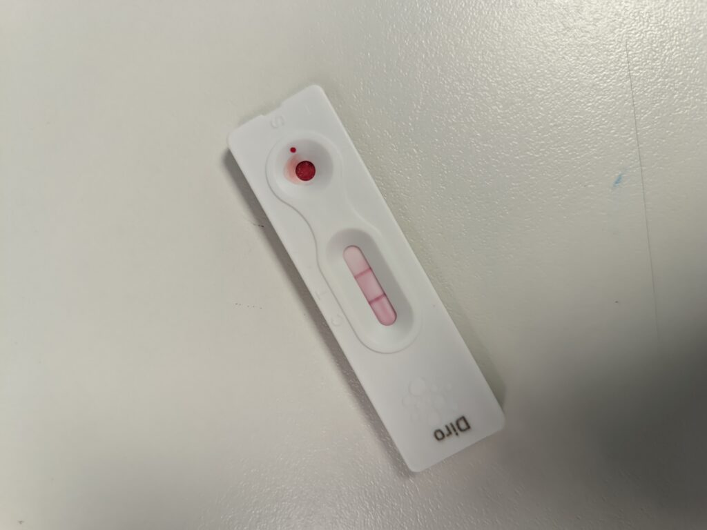 Test de antígenos positivo D. immitis.