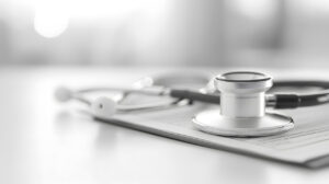 close up of a stethoscope