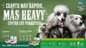 Elanco campaña Muy heavy contra los parásitos