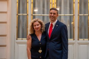 Juana Molina y Gonzalo Moreno