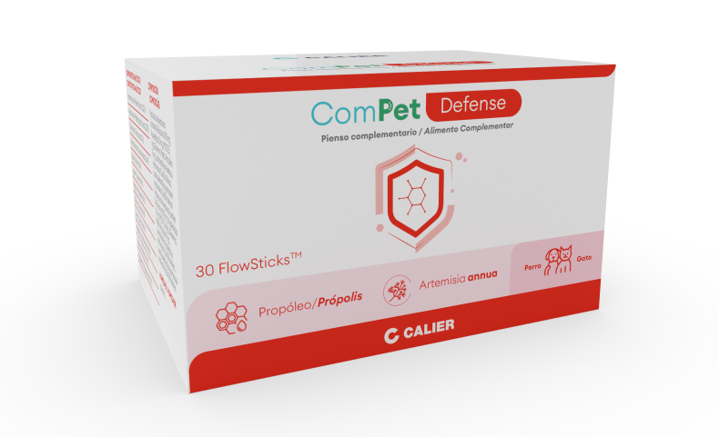 Caja de ComPet Defense, suplemento nutricional para perros y gatos