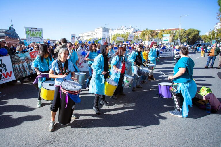 Protesta veterinarios 18 de Noviembre Madrid derogación del RD 666/2023