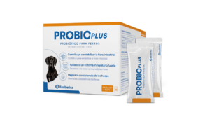 Caja de ProbioPlus probiótico para perros de Bioiberica
