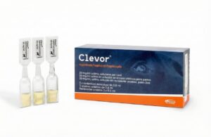 Caja de Clevor, solución para inducción del vómito en perros