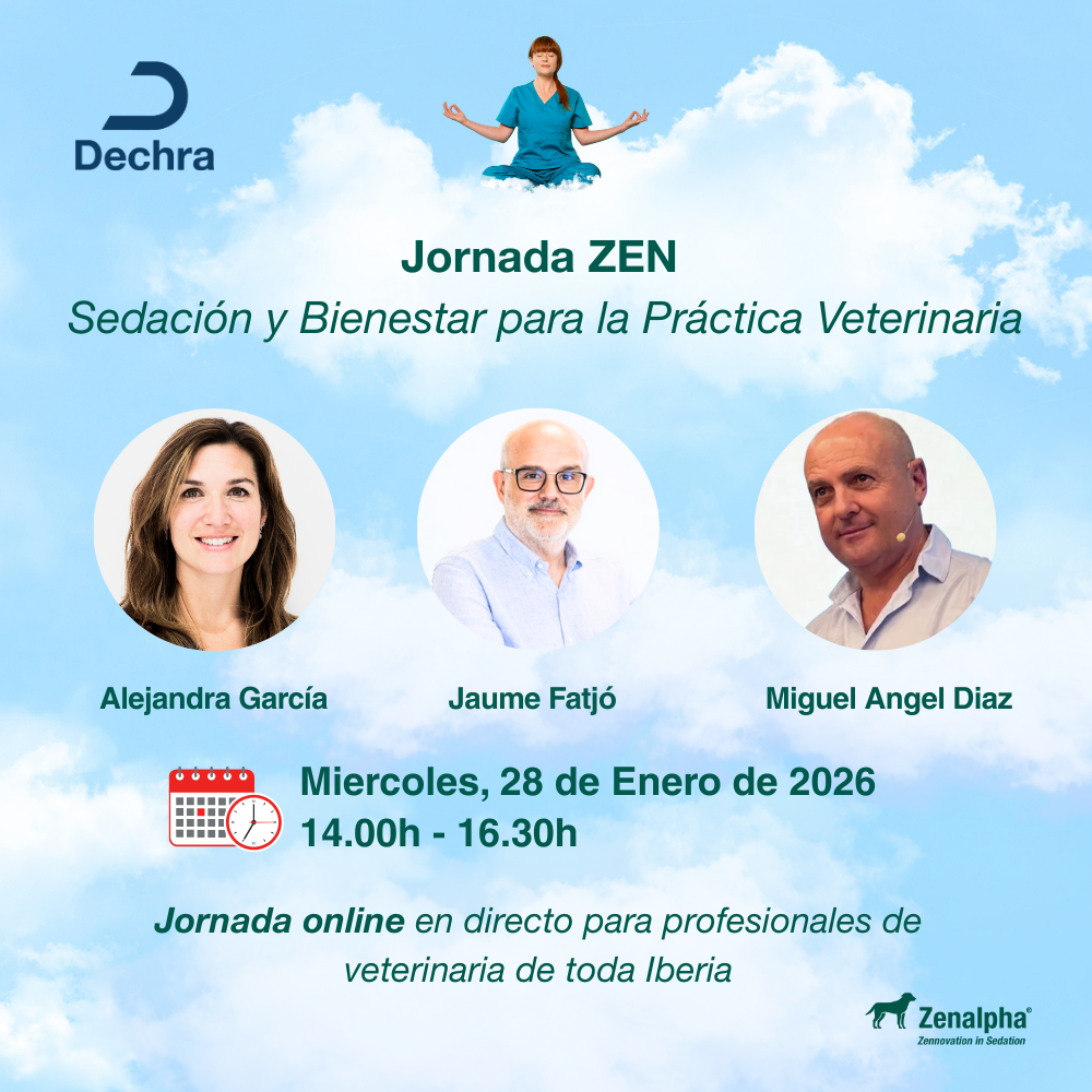 Imagen del evento Jornada ZEN sobre sedación y bienestar veterinario de Dechra