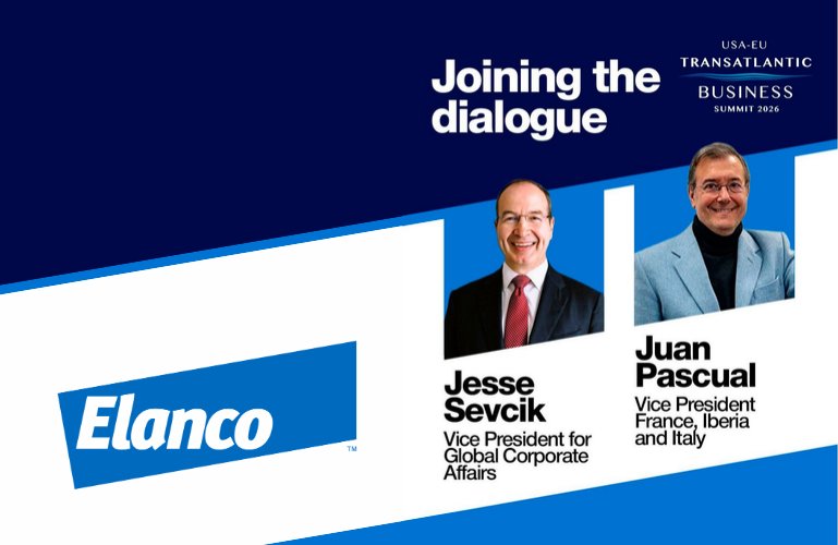 Elanco en el USA-EU Transatlantic Business Summit con Jesse Sevcik y Juan Pascual