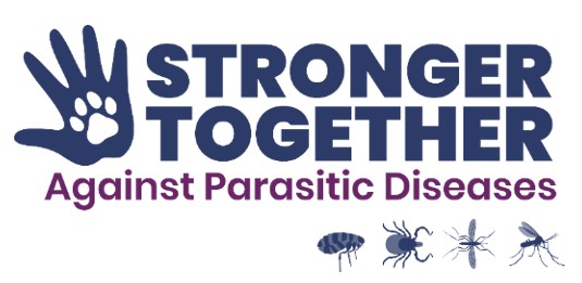 Logo de Stronger Together contra enfermedades parasitarias