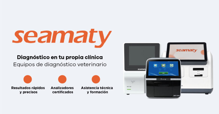 Equipos de diagnóstico veterinario de Seamaty