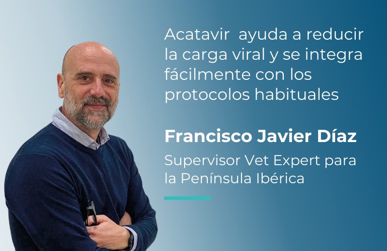 Francisco Javier Díaz hablando sobre Acatavir y su uso en gatos