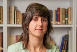 Lucía Vicente Vicente, veterinaria clínica y vocal de pequeños animales del Colegio Oficial de Veterinarios de Salamanca.