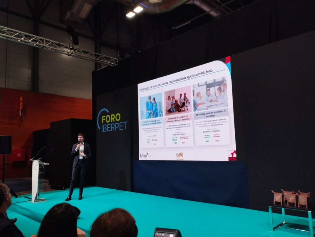 Nicolás Santamaría, socio-director en Lukkap, presentó el I Índice de medición de la experiencia en el sector veterinario en España.