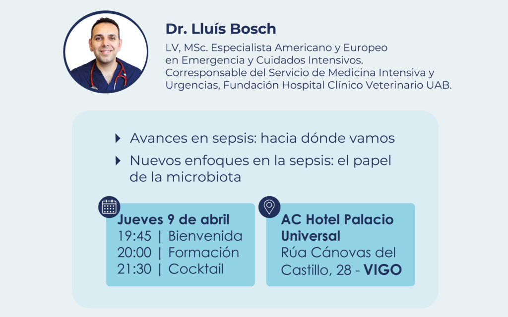 Invitación al evento ComPet Experience en Vigo con Dr. Lluís Bosch