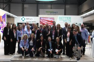 El equipo de MSD Animal Health en el evento Iberzoo Propet 2026.