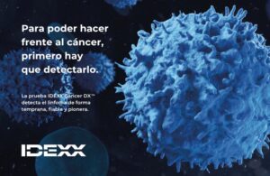 Imagen que representa la detección temprana del linfoma canino con IDEXX Cancer DX.