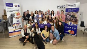 Veterinarios participantes en el curso Intensivo de Comportamiento Clínico de Ceva Salud Animal