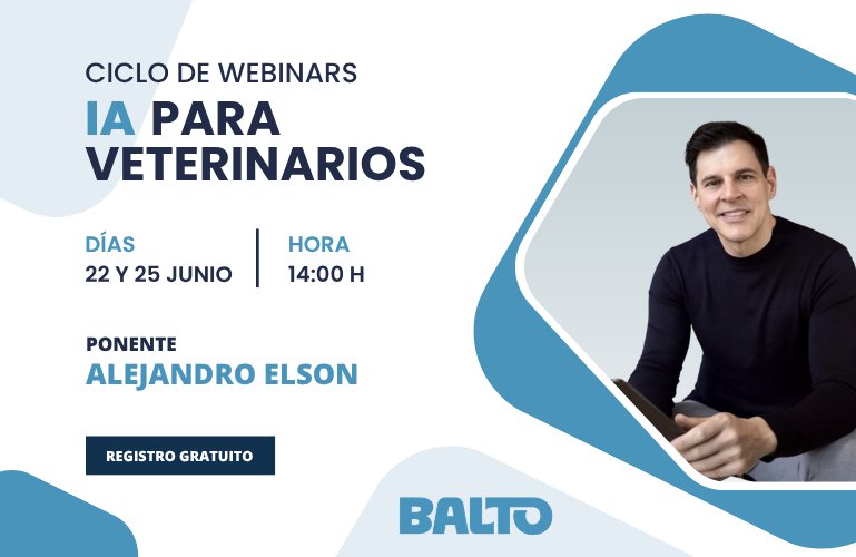 Webinars sobre inteligencia artificial para veterinarios