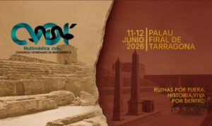 Cartel del congreso veterinario de Iberoamérica en Tarragona