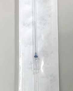 Sublumbar con aguja en empaque transparente