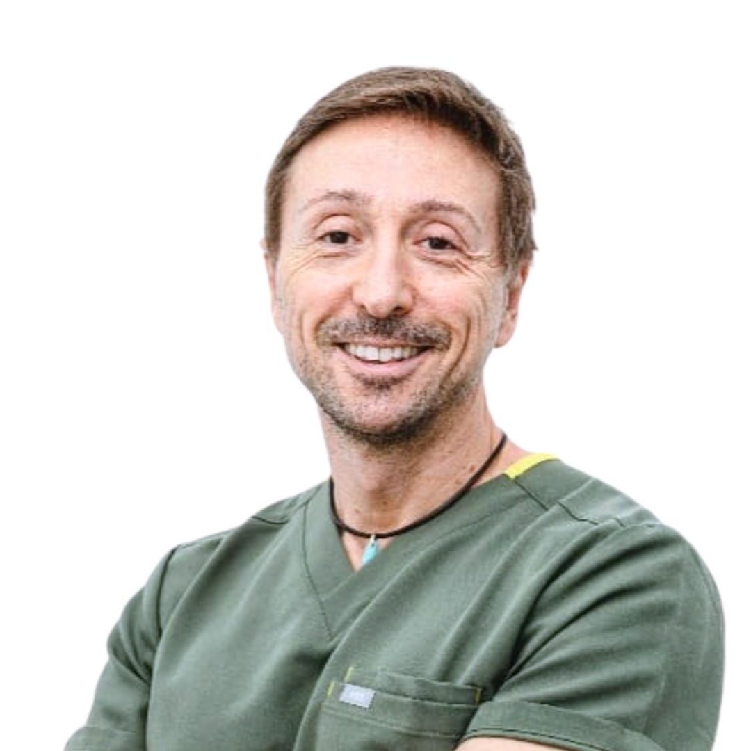 Retrato del veterinario Jorge Llinás