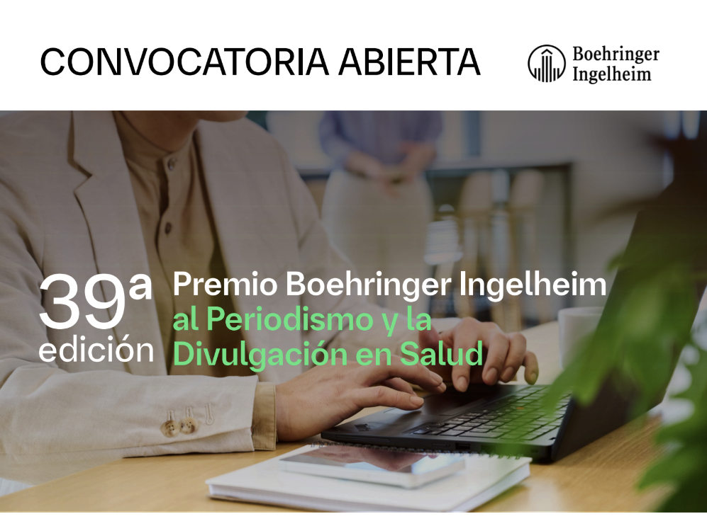 Convocatoria abierta para el Premio Boehringer Ingelheim al Periodismo en Salud