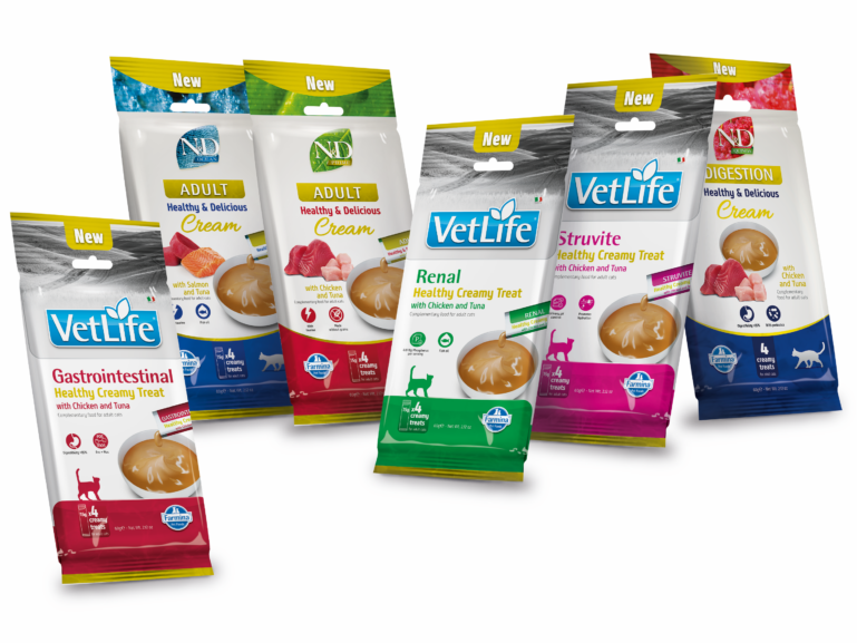 snacks cremosos para gatos VetLife de Farmina