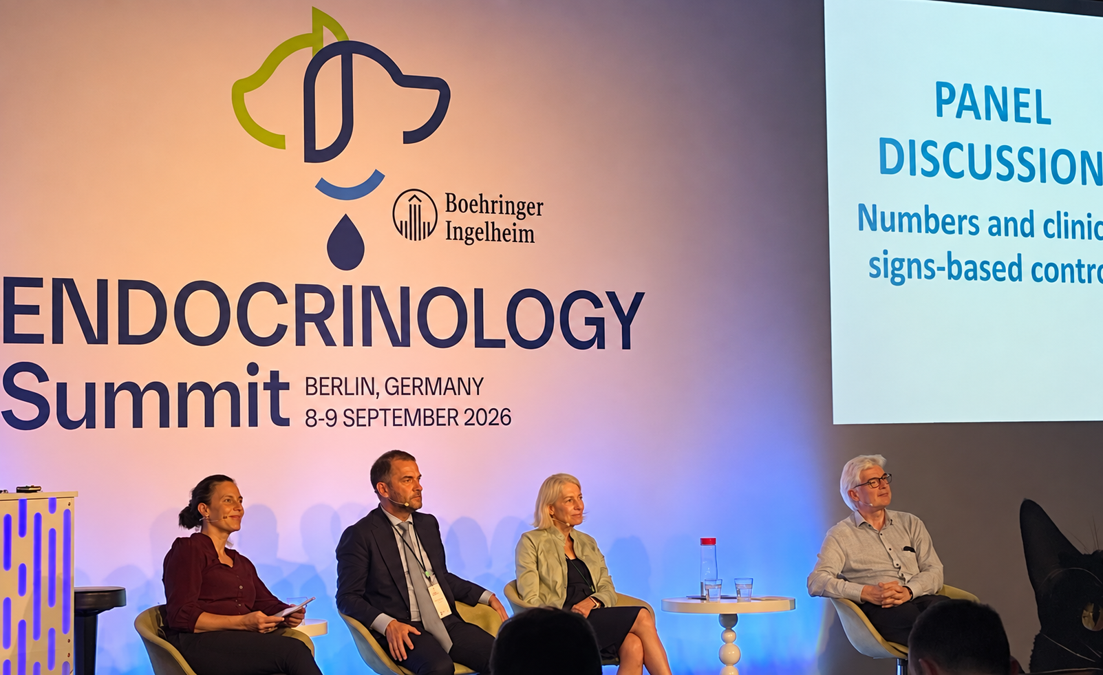 Panel de discusión en el Summit de Endocrinología en Berlín